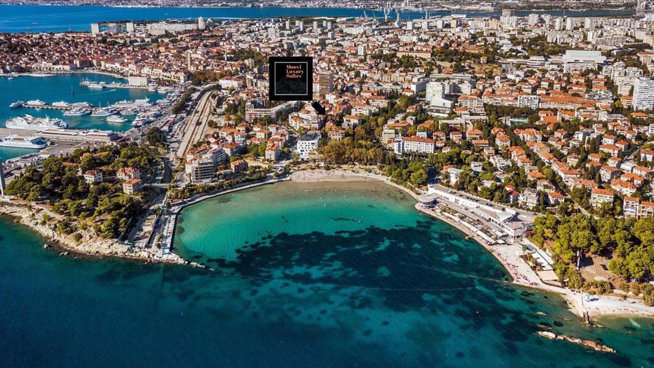 Monvi Luxury Suites Near Bacvice Beach And Old Town Split Exterior photo